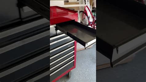 Removing drawer slides from a Craftsman tool box in less than